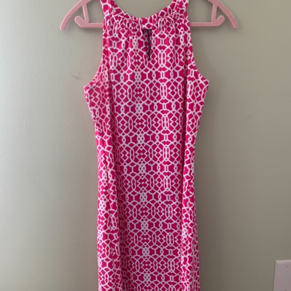 Pink Swirl Dress - Great for Graduation/Wedding